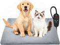 PETNF Pet Heating Pad Temperature Adjustment Anti-bite Puppy with Timer Cat Dog Heating Pad Indoor Waterproof Pet Warming Electric Heated Bed Mat Dog