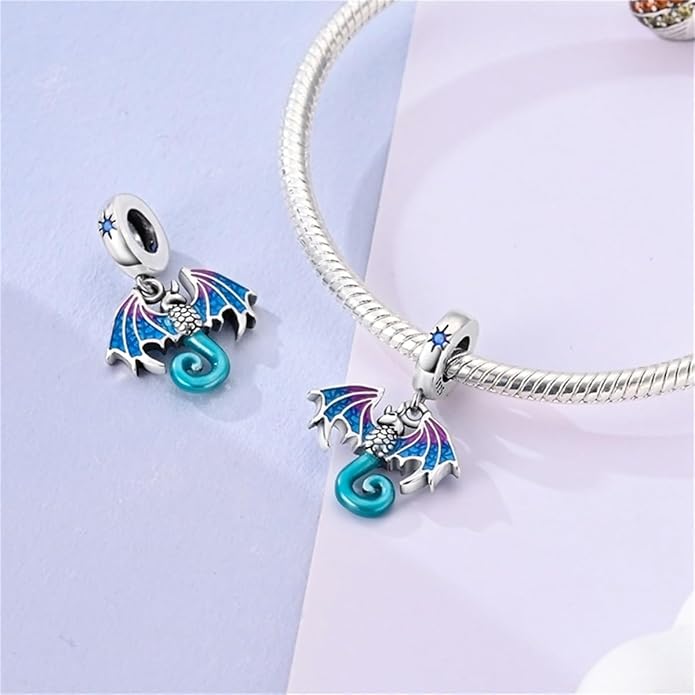 925 Sterling Silver Charm For Bracelets Animals Pets Insects Butterflie Cat Dog Charms Bead For Women Jewelry Gifts