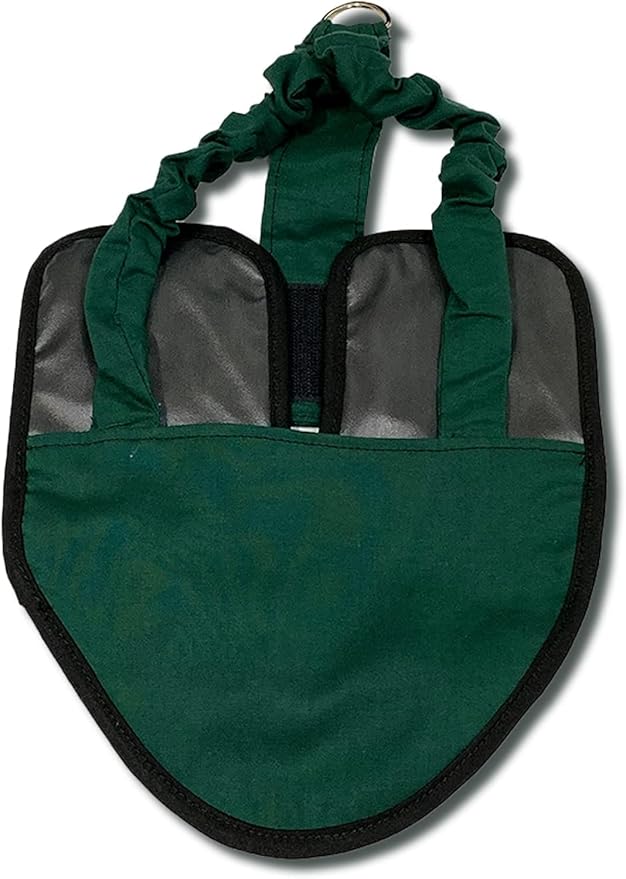 Hen Holster Premium Starter Kit - Bird Diaper, Wrap Around for Hens, Roosters, Ducks - Leak-Proof, Comfortable Bird Harness with Sewn-in Liner, Secure Hook & Loop Closure - S/M, Green