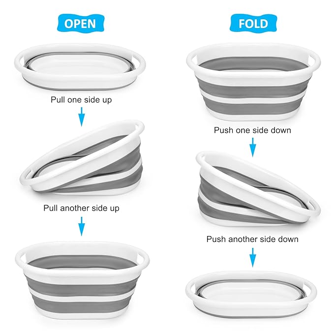 ddLUCK Multi-Functional Collapsible Pet Bathtub, Cat Bathtub Portable Indoor Outdoor Foldable Washing Tub Bathing Tub Small Pets Bathtub for Puppy Small Cats