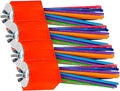 Super Bird Creations - SB301 Chewable Paper Party Bird Toy with Colorful Lollipop Sticks - Ringnecks Medium Conures Parrot - Chew Enthusiasts - Enriching Bird Toys for Medium to Large Birds - 4-Pack
