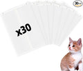 Cat Litter Box Liners for PetSnowy SNOW+ Cat Litter Box, 30 PCS Self-Sealing Waste Drawer Bags for Automatic cat Litter Box (30 Pcs)