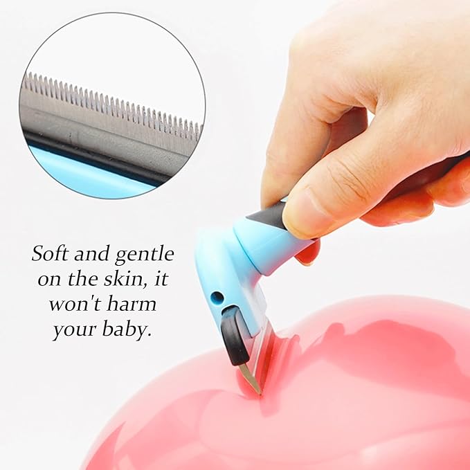 Pet Deshedding Tool for Dogs & Cats Reduces Shedding, Easy-Clean Detachable Comb Ideal for Short Medium Long Fur (pink)