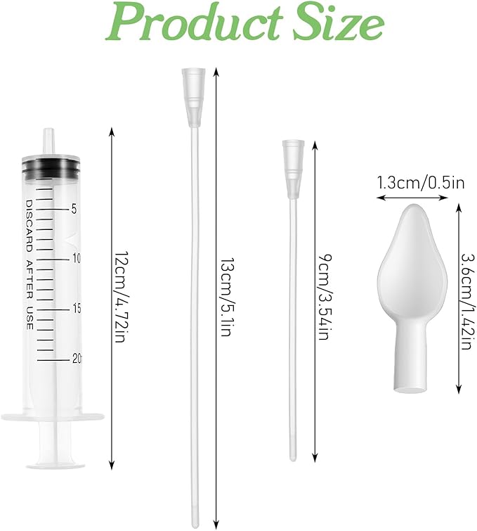 Baby Bird Feeding Syringe, Reusable Manual Bird Feeding Syringe with Spoon Tip and Soft Tube for Milk, Water, Liquid Food, Parrot, Small Pet