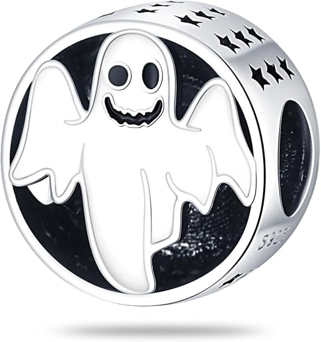 Pet Charm, Cute Dog Charm, Animal Dangle Charm, Sterling Silver Charm, Gift For Women, Friends, Wife, Mother, Christmas, and Halloween, Compatible With Pandora