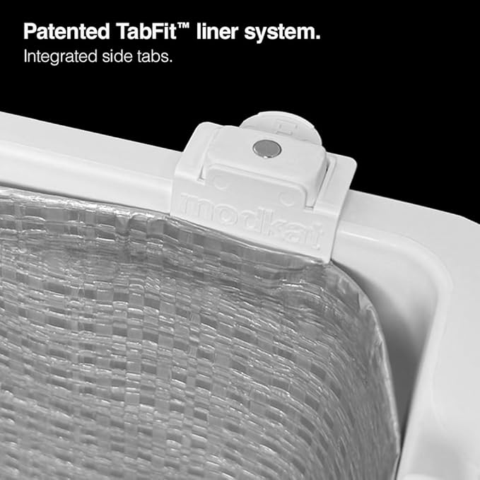 Modkat® Official Flip Liner F (3-Pack), Patented TabFit™ Cat Litter Box Liners for the Modkat Flip
