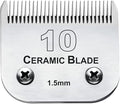 10 Blade Dog Grooming Clipper Blades Compatible with Andis Dog Clippers,Detachable Stainless Steel Blade,Size 10, 1/16-Inch Cut Length