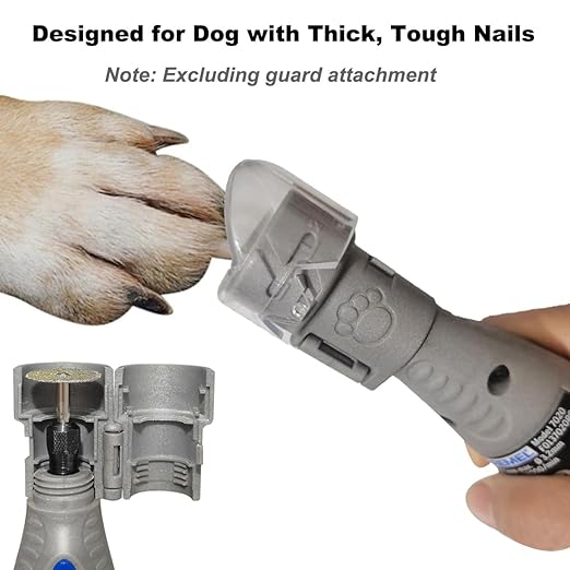 Pet Nail Grooming Sanding Discs for Dremel 7760-PGK - Perfect Match with AT02-PGK and AT01-PGK Nail Guard Attachment 6pcs