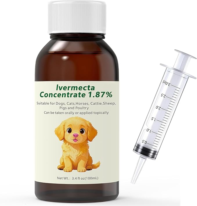 Pet Supplies, Suitable for Cats, Dogs, Cattle, Sheep, Horses, and Poultry, 100mL