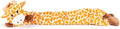 Outward Hound Longidues Giraffe Plush & Squeaky Dog Tug Toy