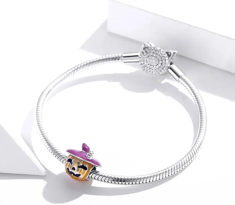 Pet Charm, Cute Dog Charm, Animal Dangle Charm, Sterling Silver Charm, Gift For Women, Friends, Wife, Mother, Christmas, and Halloween, Compatible With Pandora
