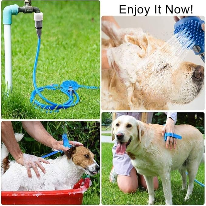 Pet Shower Nozzle Pet Shower Brush Pet Shower Color Box