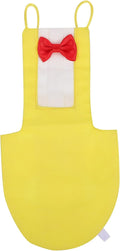ULTECHNOVO Parrot Diaper Bird Flight Suit Breathable Cotton Large Yellow Reusable Bird Apparel for Pet Parrots