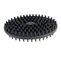 ROPO Double Sided Dog Bath Brush, Pet Grooming Tool with Long and Plum Blossom Teeth, Deep Cleaning and Massage (Black)