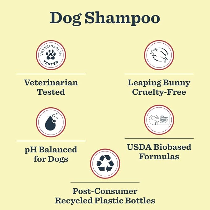 MRS. MEYER'S Clean Day 3 in 1 Dog Shampoo, Sweet Chamomile Scent, 14oz (Pack of 3)