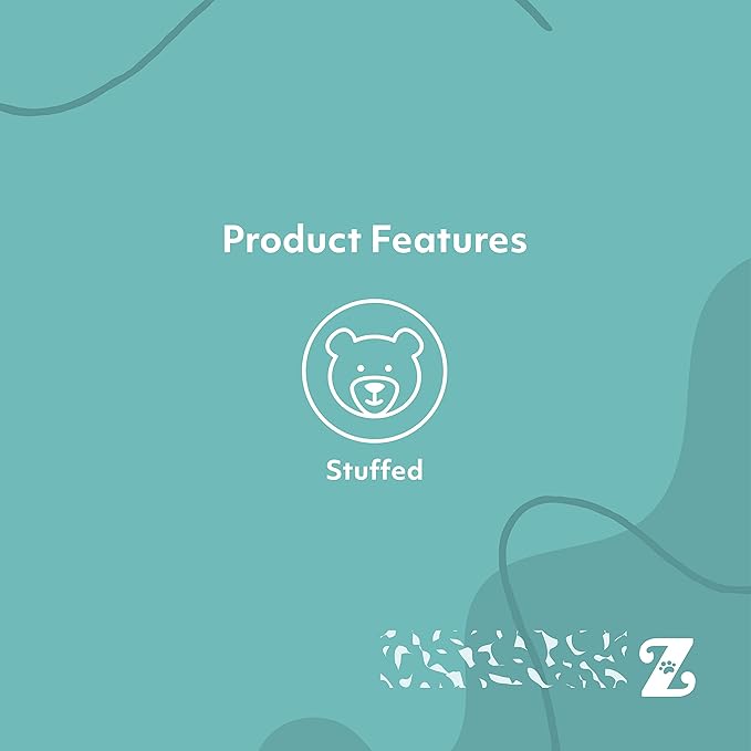 ZippyPaws Jigglerz - Dog Squeaky Toys to Keep Them Busy, Funny Animal Plush for Small, Medium, & Large Dogs, Cute Stuffed Puppy Toy, Pet Product, Gift for All Breeds, Interactive Squeaker - Seahorse