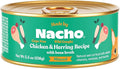 Made by Nacho Wild-Caught Chicken & Herring Recipe with Bone Broth Minced Wet Cat Food, 3-oz can, Case of 24
