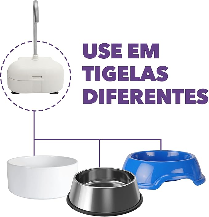 Aqua MINI Portable Pet Water Fountain - Automatic Drinking Bowl for Cats and Dogs - Stainless Steel Faucet - Replaceable Filters - Easy Cleaning - Ideal for Multiple Pets - 1.2L/42 fl oz - Red