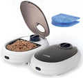 WOPET Automatic Cat Feeder – 48H Programmable Pet Feeder, Ice Pack to Keep Fresh for Yogurt & Canned Meals – Perfect for Cats, Kittens & Small Dogs