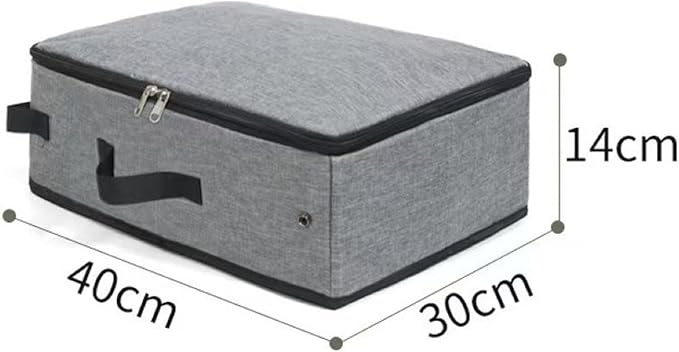 Foldable Cat Container Travel with Handle Multifunctional Oxford Cloth Pet Litters Box for Outdoor, Black