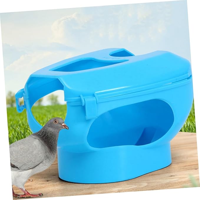 BESTonZON 2pcs Pigeon Injection Holder Feeding Stand for Easy Medicine Application Fixed Mount for Pigeons for Pet Bird Care