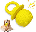 Latex Chew Dog Toys, Novelty Squeaky Pacifier Dog Toys for Teething Puppies, Mild Chewing Small, Medium, Large Dogs, Pet Dogs Supplies Newborn Puppy Gift