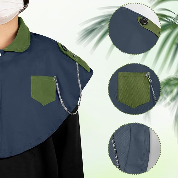 La La Pet Parrot Anti-Scratch Shoulder Protector Pet Bird Training Shoulder Cape Parrots Poop Shawl Diaper Flight Suits and Accessories for Macaws Cockatoos Parakeets Cockatiels Gray