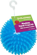Gnawsome™ 3.5” Spiky Squeak & Light Ball Dog Toy - Medium, Cleans Teeth and Promotes Good Dental and Gum Health for Your Pet, Colors will vary, 3.5"