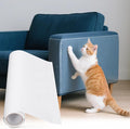uxcell Anti Cat Scratch Furniture Protector, 1 Roll 118" x 15.8" Single-Sided Sticky Couch Protector from Cat Claws, Clear Protectors from Cats Scratching for Sofa Corners, Walls, Doors