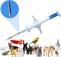 5 Pack Manruta 1.4 MM Dia 8 MM Length Small Pet ID Microchip for Dogs and Cats ISO 11784/5 134.2Khz with 15 Digit ID Number