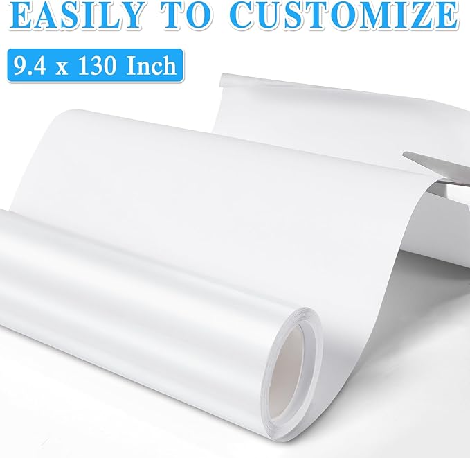 Anti Cat Scratch Furniture Protector - Thickened Vinyl Single-Sided Sticky Couch Protector for Cats Dogs, Flexible Couch Corner Guard Under Cats Claw, Cat Scratch Deterrent Tape, 130"x9.4"