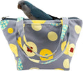 Warm Bird Carrier Bag for Winter Shoulder/Hand Bag Outdoor Portable Travel Carrier with Air Holes for Parakeets Lovebirds Conures Quarkes Caique (Grey,Large)
