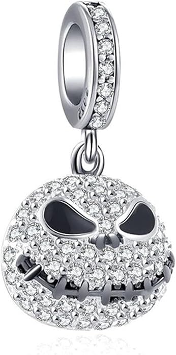 Pet Charm, Cute Dog Charm, Animal Dangle Charm, Sterling Silver Charm, Gift For Women, Friends, Wife, Mother, Christmas, and Halloween, Compatible With Pandora
