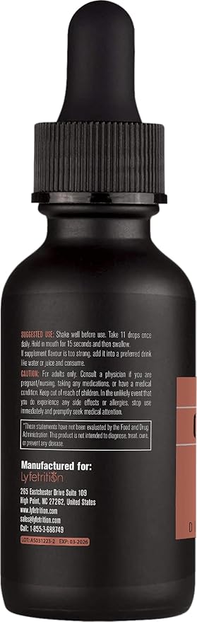 Lyfetrition Cat’s Claw 540mg, 4 Oz Liquid, 220 Servings, Made in USA, Quick Absorption, Quality Potent Ingredients, Third-Party Tested, Non-GMO, GMP Certified, Cruelty-Free Products