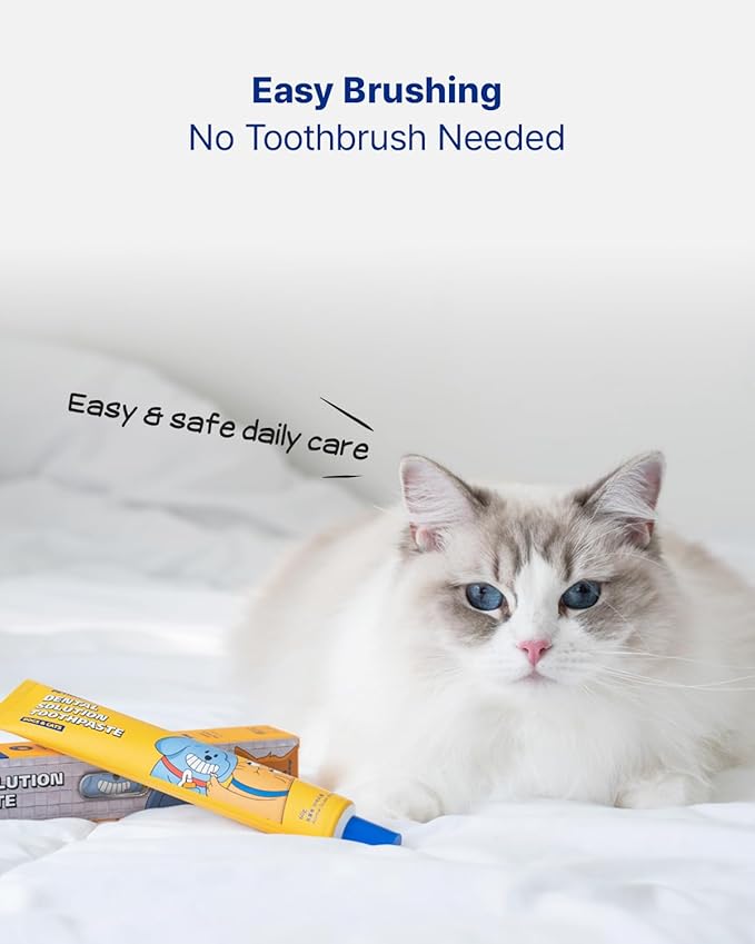 PETHROOM Pet Dental Toothpaste for Dogs & Cats – Fresh Breath & Plaque Control, Gentle Daily Dental Care – Melon Flavor, Net Wt 2.1 oz