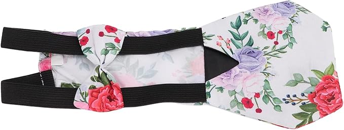 Reusable Poultry Diaper with Bow Tie, Washable Hen Nappy for Chickens Ducks Geese and Roosters