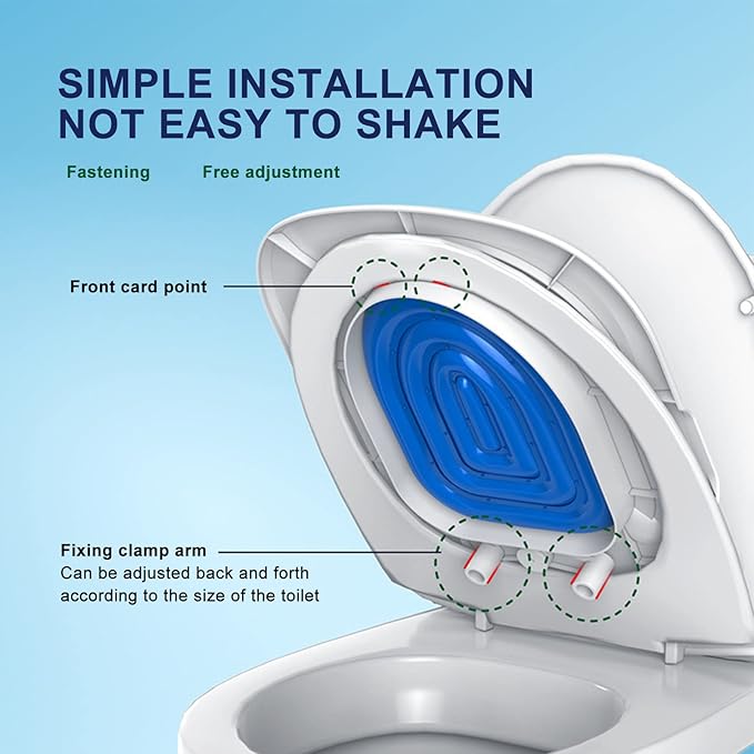 Professional Cat Toilet Trainer Kit - Universal Reusable Cat Litter Tray System for Pet Cleaning (Blue)