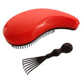 Puppy Brush - Soft Dog Brush - Perfect for Yorkie, Shih Tzu, Maltipoo & Maltese Grooming - Gentle Hair Remover for Easy Pet Grooming at Home (Orange)