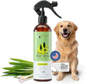 kin+kind Plant Based Flea and Tick Spray for Dogs and Cats – Essential Oil Formula with Lemongrass – Flea and Tick Prevention for Cats, Kittens, Puppies & Dogs - Pet Supplies - Family Safe – 12 fl oz