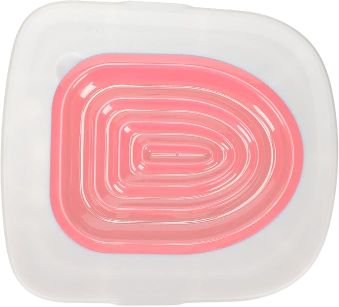 Professional Cat Toilet Trainer Kit - Universal Reusable Kitty Potty Train System (Pink)