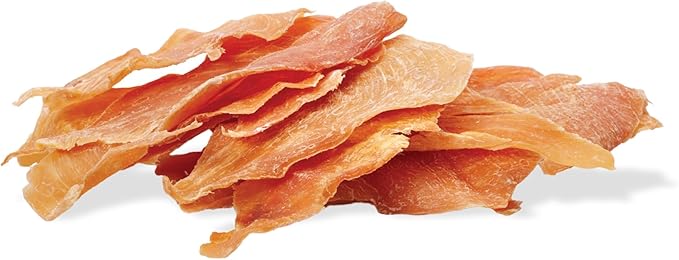 Just Food for Dogs Single Ingredient Healthy Dog Treats and Dog Snacks, Jerky Treats, Human Grade, Preservative and Grain Free, Rawhide Free Chews, Low Calorie Treat - Chicken Breast, 5 oz