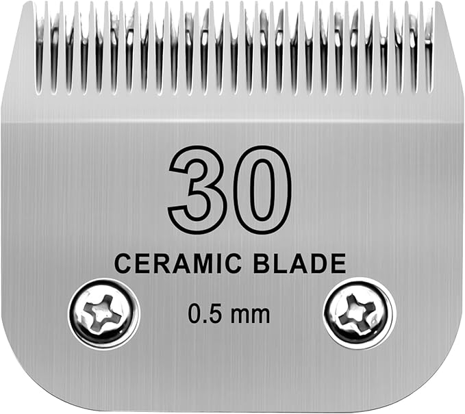30# Clipper Blades Pet Grooming Clipper Replacement Blades Detachable Blade Compatible with andis/wahl/Oster Dog Clippers