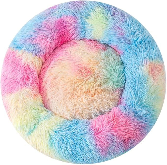 Dog Bed Cat Bed Rabbit Beds Cat Pillow Puppy Bed Fluffy Pet Bed Kitten Cave Warm Bed Bunny Bed for 5Kg Pet