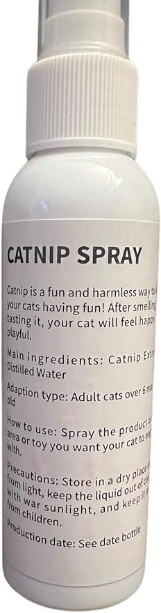 Premium Catnip Spray - Your Cat's Ultimate Playtime Stimulant