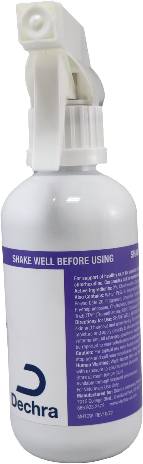 MiconaHex+Triz Spray Conditioner for Dogs, Cats and Horses, 8 oz, Clear
