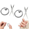 Ring-Shaped Cat-Eye Magnets, Magnet for Cat Eye Gel Polish, 𝐂at 𝐄ye Nail 𝐌agnet, Ring 𝐂at 𝐄ye Nail 𝐌agnet Tool, Y & 𝐑ing Strong 𝐌𝐚𝐠𝐧𝐞𝐭 𝐍ail Tool (2 set)