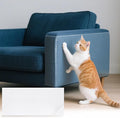 uxcell Anti Scratch Furniture Protector, 8 Sheets 18" x 8" Single-Sided Sticky Couch Protector from Cat Claws, Clear Protectors from Cats Scratching for Sofa Corners, Walls, Doors
