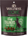 Wellness CORE Tiny Trainers Dog Treats, Natural, Grain Free, Lamb and Apple Recipe, 6 oz Bag