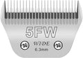 Wide Blades for Dog Grooming Blades Compatible with Andis Dog Clippers,5FW Dog Clipper Blades Compatible with Oster A5,Wahl km10 Dog Clippers for Horse Dog Cat Animals,Stainless-Steel Blade Sharp