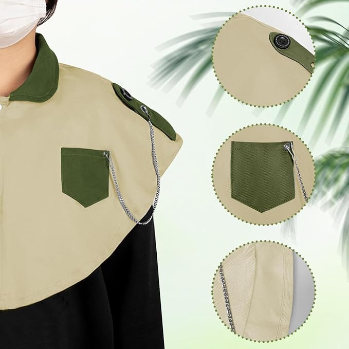 La La Pet Parrot Anti-Scratch Shoulder Protector Pet Bird Training Shoulder Cape Parrots Poop Shawl Diaper Flight Suits and Accessories for Macaws Cockatoos Parakeets Cockatiels Beige